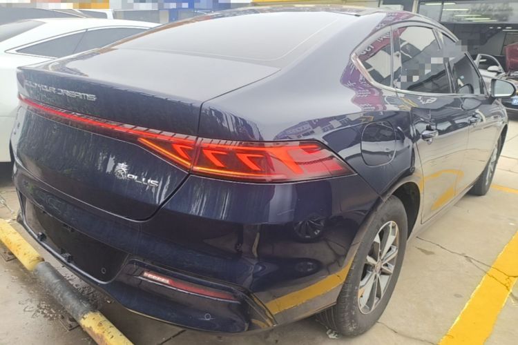 Used BYD Qin PLUS 2024 HONOR Edition DM-i 55KM Leading Model Rear Right 45 Deg