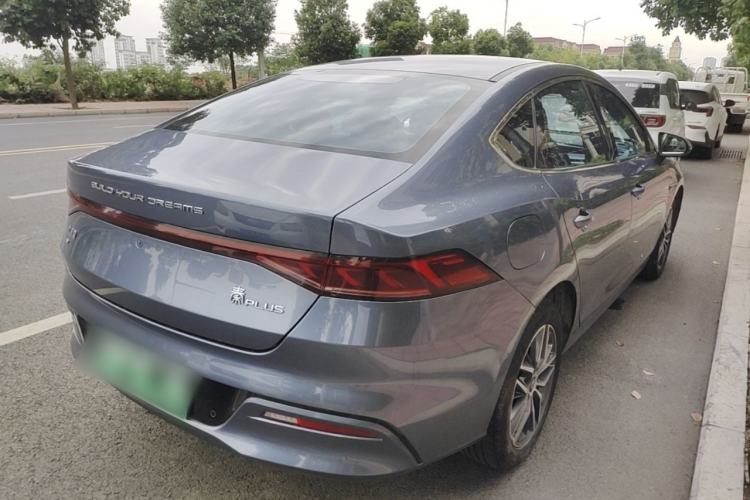 Used BYD Qin PLUS 2024 Honor Edition EV 420KM Leading Model Rear Right 45 Deg