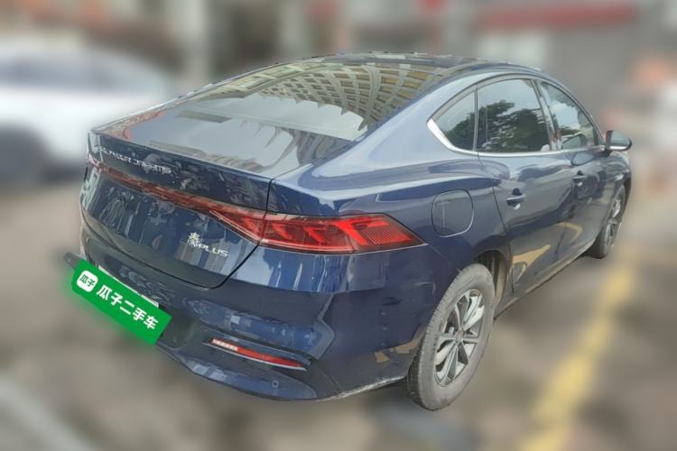 Used BYD Qin PLUS 2024 HONOR Edition DM-i 55KM Leading Model Rear Right 45 Deg