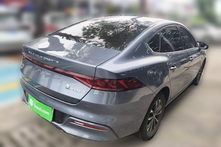 Used BYD Qin PLUS 2024 HONOR Edition DM-i 55KM Leading Model Rear Right 45 Deg