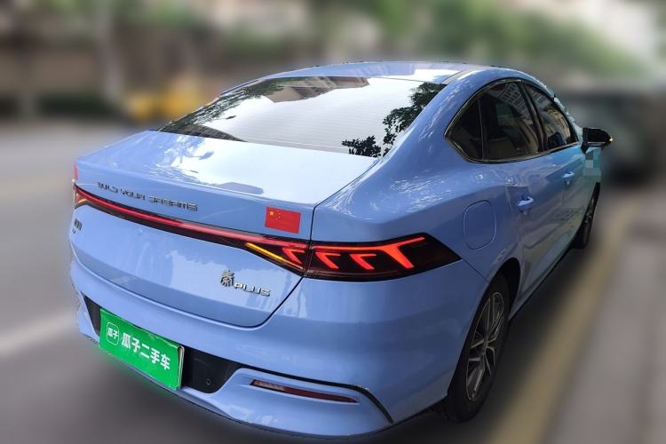 Used BYD Qin PLUS 2024 Honor Edition EV 510KM Leading Model Rear Right 45 Deg