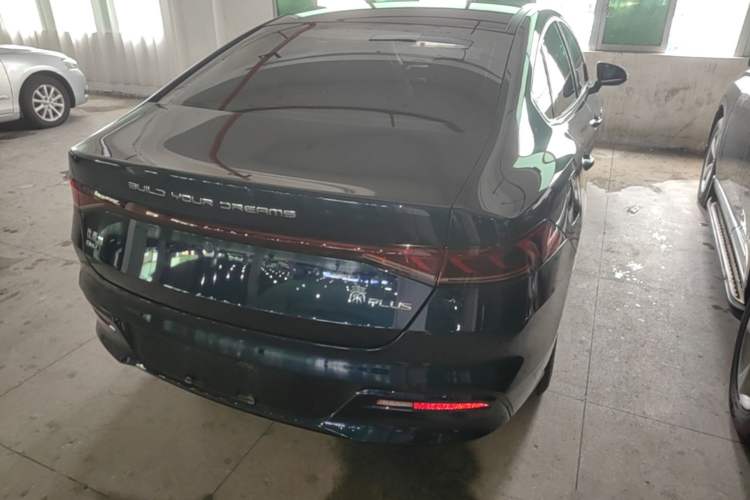 Used BYD Qin PLUS 2024 HONOR Edition DM-i 55KM Leading Model Rear Right 45 Deg