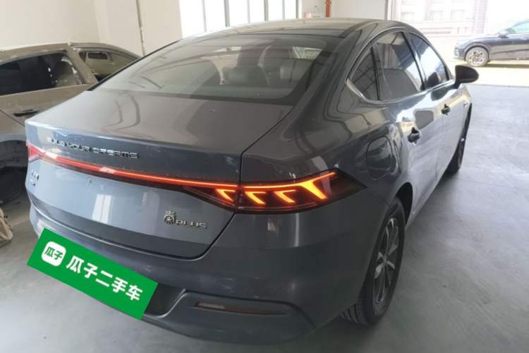 Used BYD Qin PLUS 2024 HONOR Edition DM-i 55KM Leading Model Rear Right 45 Deg