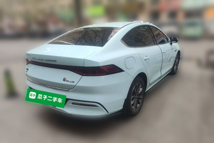Used BYD Qin PLUS 2024 HONOR Edition DM-i 55KM Leading Model Rear Right 45 Deg
