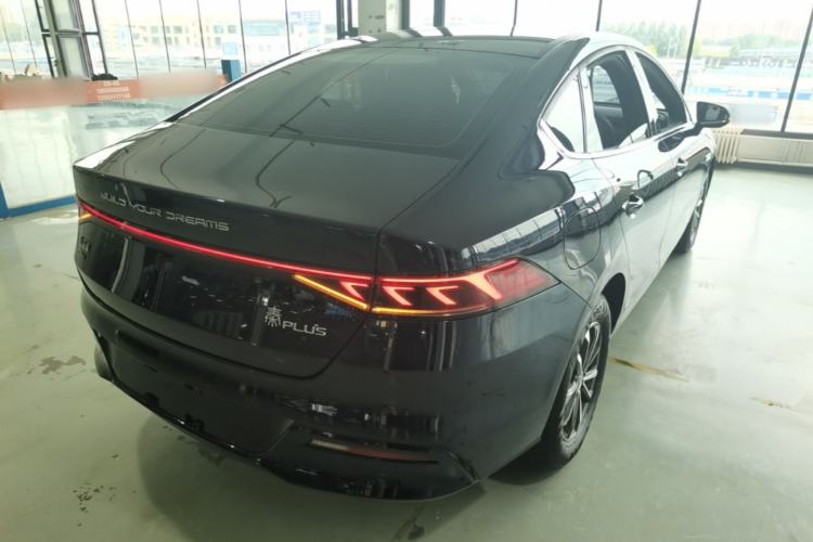 Used BYD Qin PLUS 2024 HONOR Edition DM-i 55KM Leading Model Rear Right 45 Deg