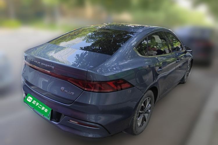 Used BYD Qin PLUS 2024 HONOR Edition DM-i 55KM Leading Model Rear Right 45 Deg