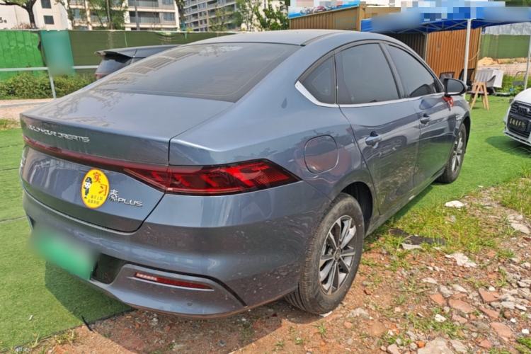 Used BYD Qin PLUS 2024 HONOR Edition DM-i 55KM Leading Model Rear Right 45 Deg