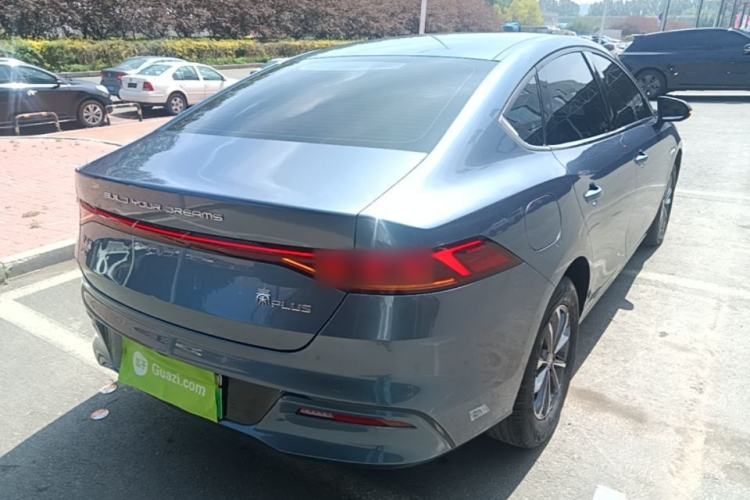 Used BYD Qin PLUS 2024 HONOR Edition DM-i 55KM Leading Model Rear Right 45 Deg
