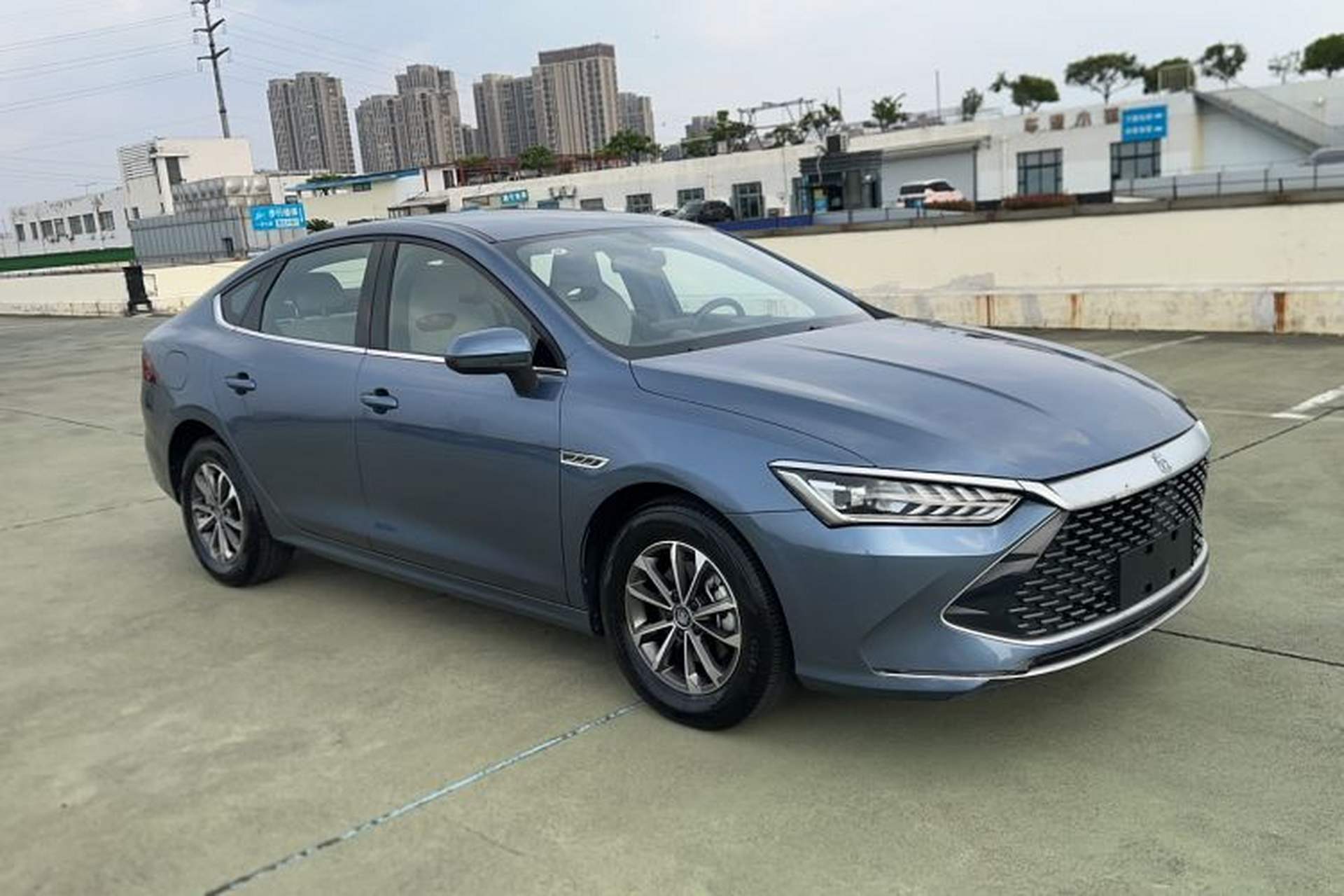 Used BYD Qin PLUS 2024 HONOR Edition DM-i 55KM Leading Model Rear Right 45 Deg