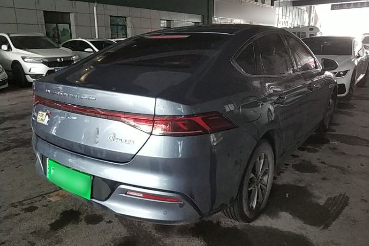 Used BYD Qin PLUS 2024 HONOR Edition DM-i 55KM Leading Model Rear Right 45 Deg