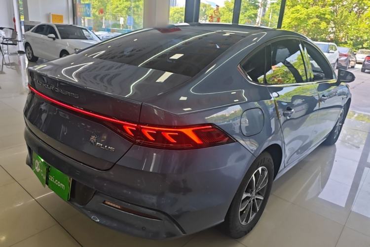 Used BYD Qin PLUS 2024 HONOR Edition DM-i 55KM Leading Model Rear Right 45 Deg