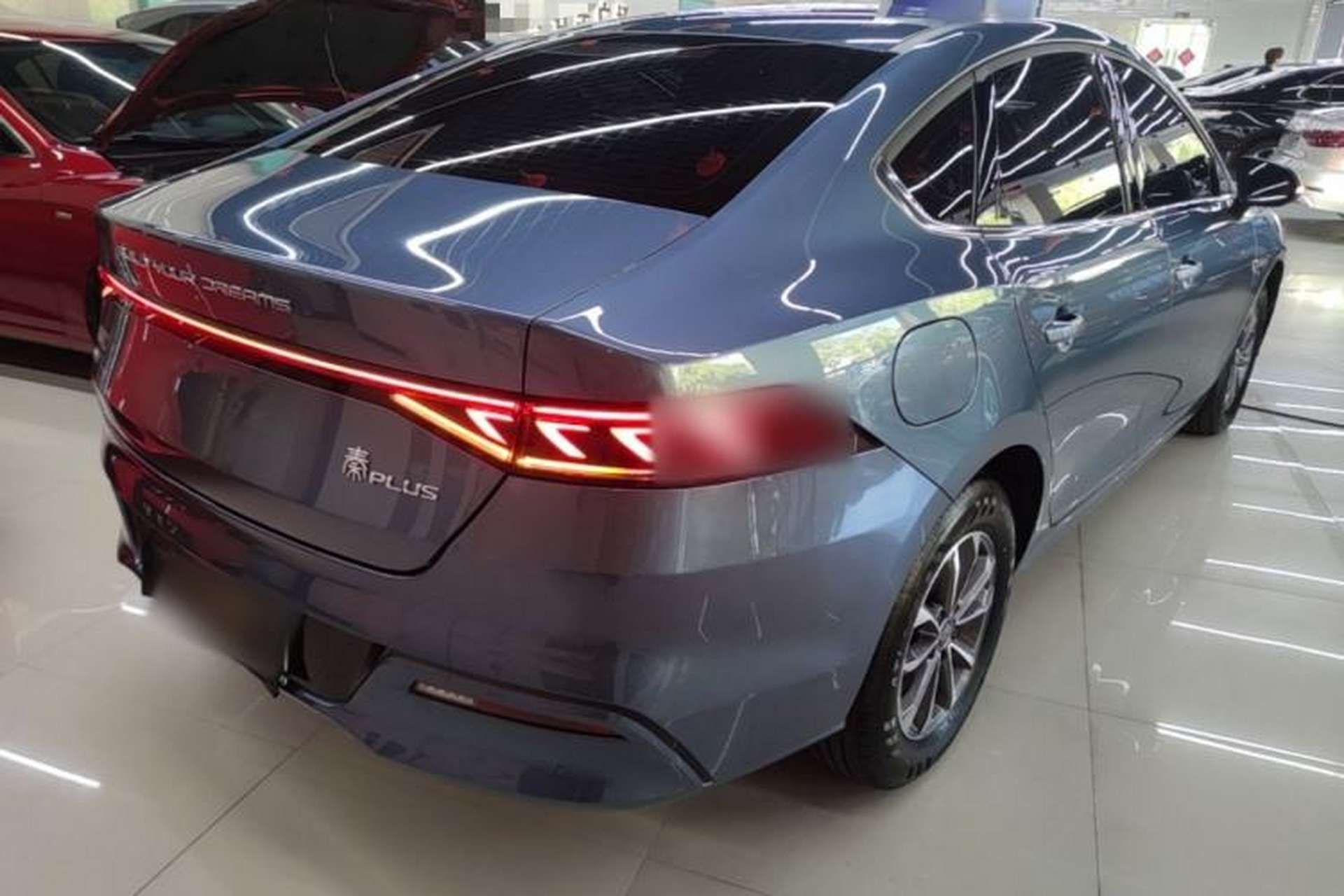 Used BYD Qin PLUS 2024 HONOR Edition DM-i 55KM Leading Model Rear Right 45 Deg