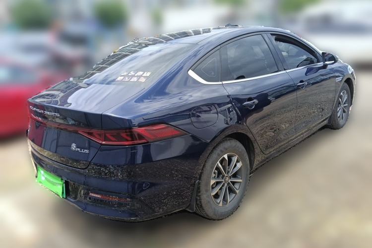 Used BYD Qin PLUS 2024 HONOR Edition DM-i 55KM Leading Model Rear Right 45 Deg