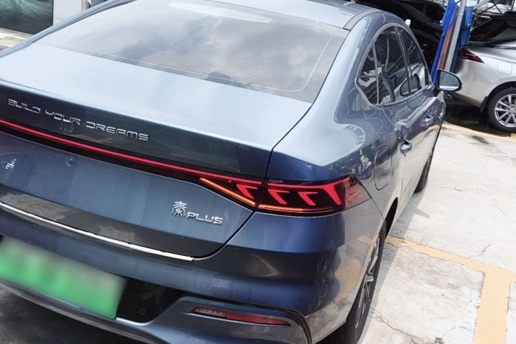Used BYD Qin PLUS 2024 HONOR Edition DM-i 55KM Leading Model Rear Right 45 Deg