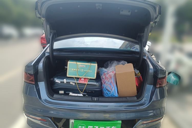 Used BYD Qin PLUS 2024 Honor Edition EV 420KM Leading Model Trunk