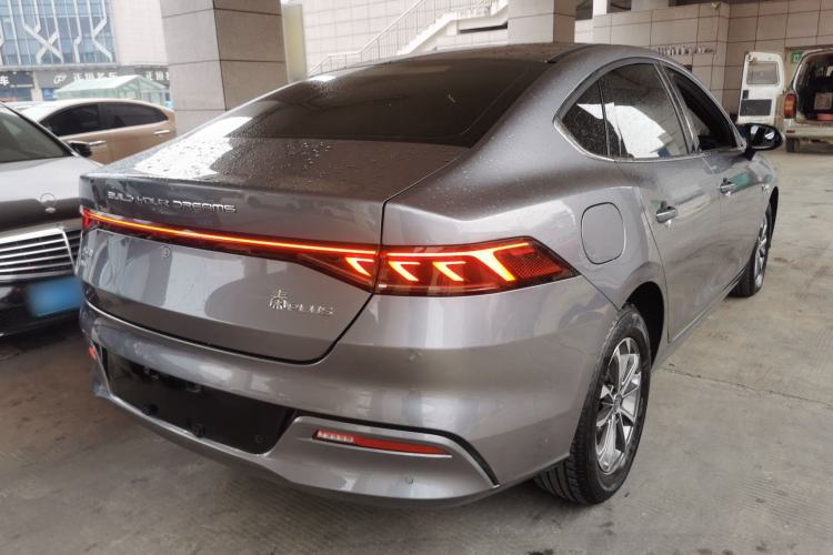 Used BYD Qin PLUS 2024 HONOR Edition DM-i 55KM Leading Model Rear Right 45 Deg
