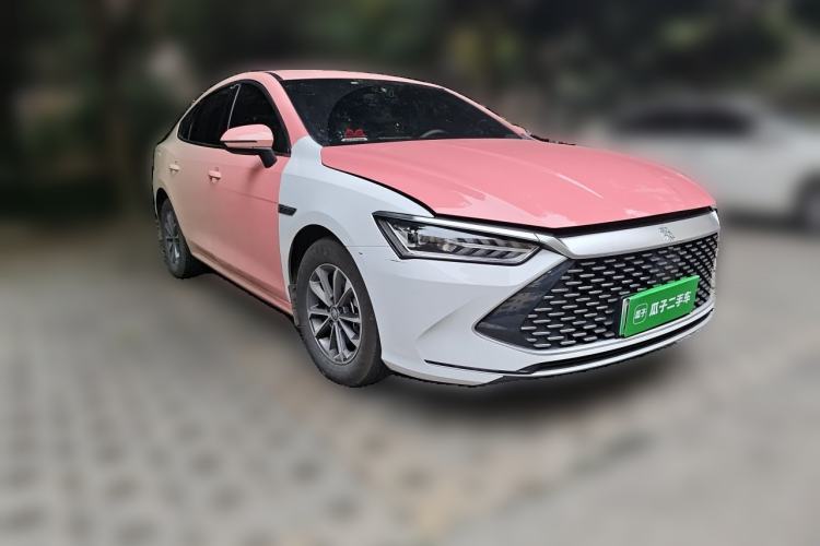 Used BYD Qin PLUS 2024 HONOR Edition DM-i 55KM Leading Model Front Right 45 Deg