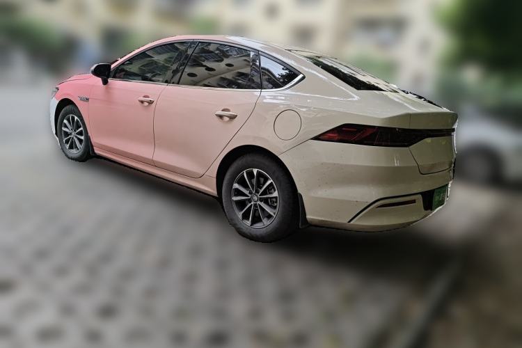 Used BYD Qin PLUS 2024 HONOR Edition DM-i 55KM Leading Model Rear Left 45 Deg