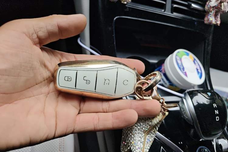 Used BYD Qin PLUS 2024 HONOR Edition DM-i 55KM Leading Model Vehicle Key