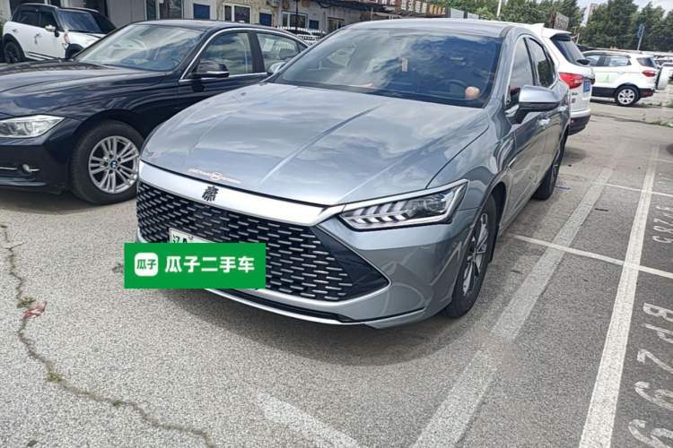 Used BYD Qin PLUS 2024 HONOR Edition DM-i 55KM Leading Model Guazi used car, China used car export, Used car for sale, Used BYD cars, Cheapest cars for sale