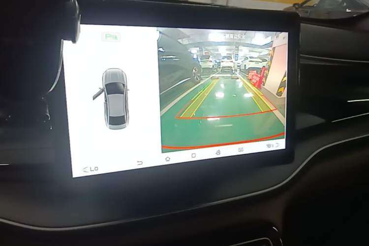 Used BYD Qin PLUS 2024 Honor Edition EV 420KM Leading Model Audio And AC Panel