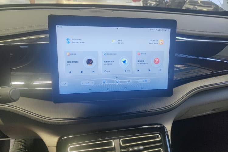 Used BYD Qin PLUS 2024 HONOR Edition DM-i 55KM Leading Model Audio And AC Panel
