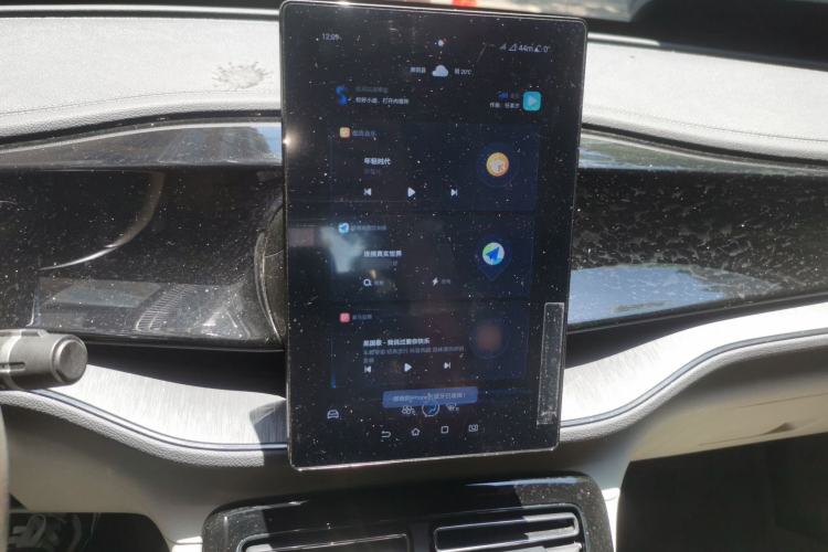 Used BYD Qin PLUS 2024 HONOR Edition DM-i 55KM Leading Model Audio And AC Panel