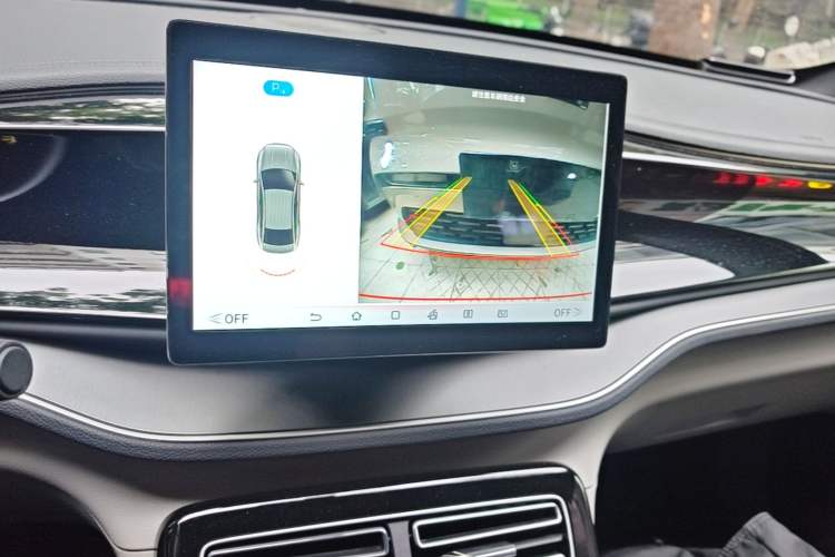 Used BYD Qin PLUS 2024 Honor Edition EV 510KM Leading Model Audio And AC Panel