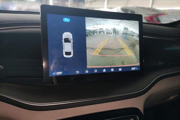 Used BYD Qin PLUS 2024 Honor Edition EV 510KM Leading Model Audio And AC Panel