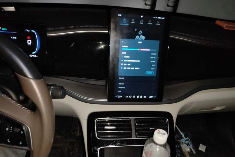 Used BYD Qin PLUS 2024 HONOR Edition DM-i 120KM Leading Model Audio And AC Panel