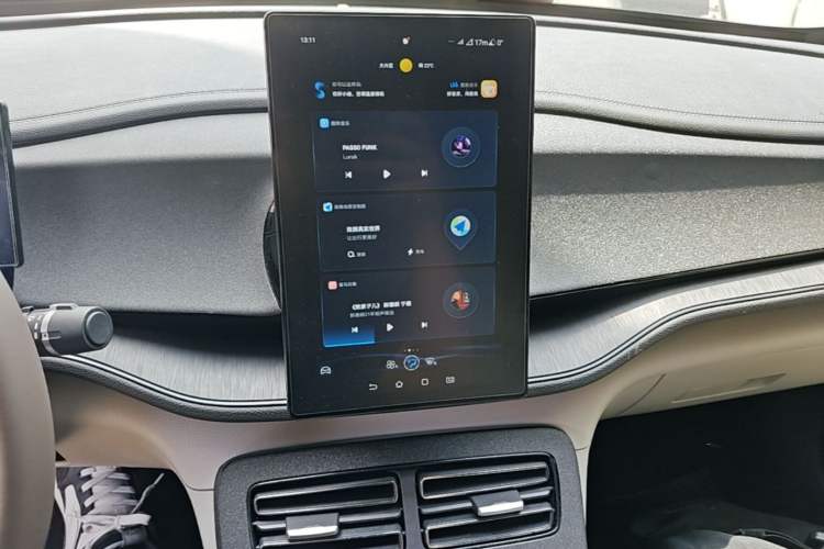 Used BYD Qin PLUS 2024 HONOR Edition DM-i 55KM Leading Model Audio And AC Panel