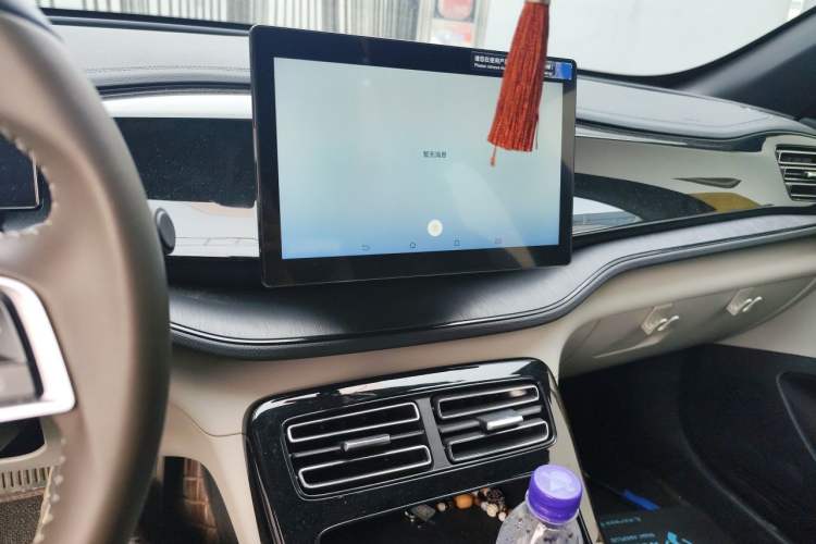 Used BYD Qin PLUS 2024 HONOR Edition DM-i 55KM Leading Model Audio And AC Panel