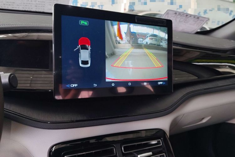 Used BYD Qin PLUS 2024 HONOR Edition DM-i 55KM Leading Model Audio And AC Panel