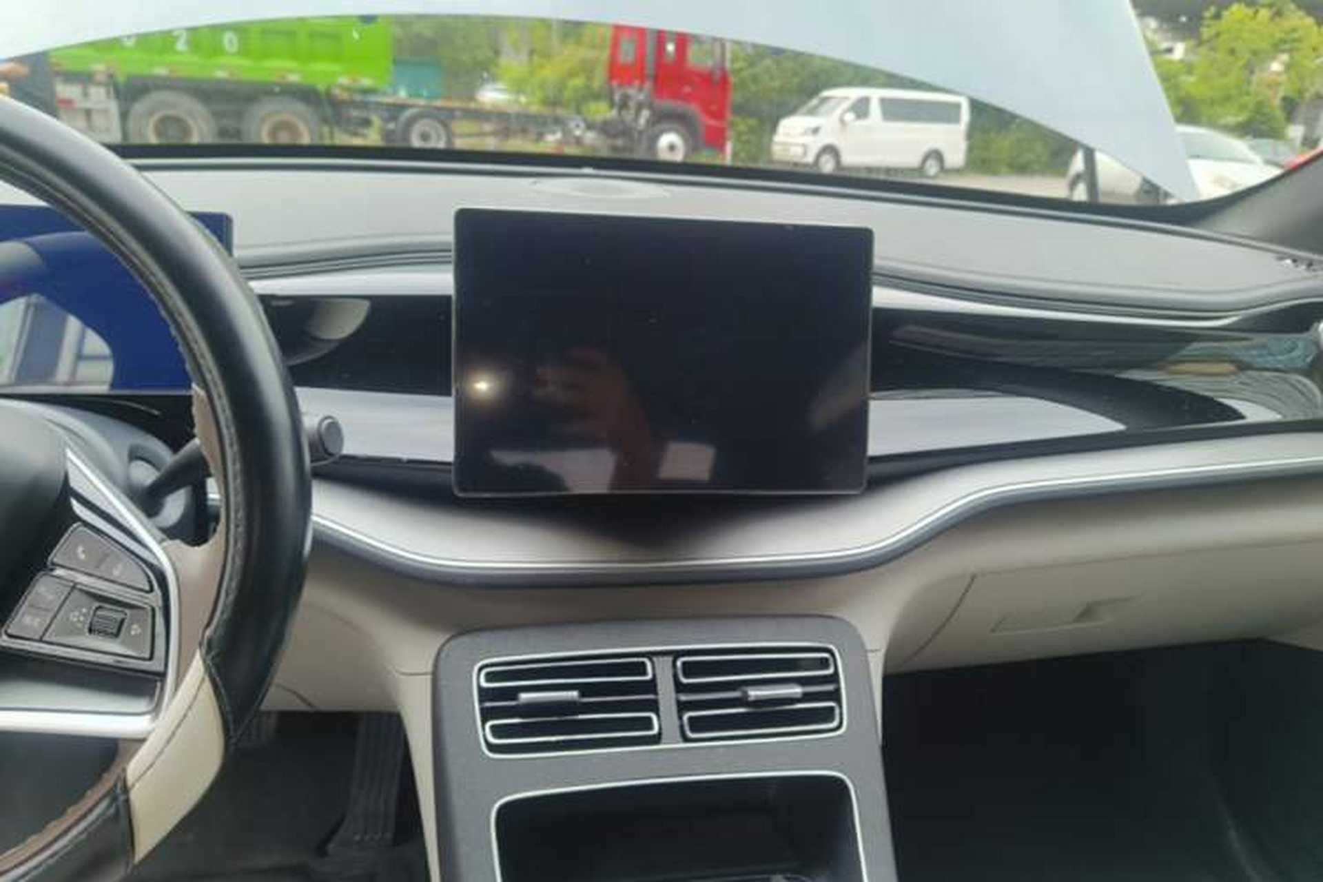 Used BYD Qin PLUS 2024 Honor Edition EV 510KM Beyond Model Audio And AC Panel