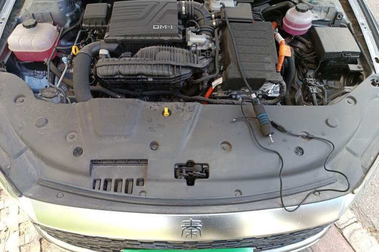 Used BYD Qin PLUS 2024 HONOR Edition DM-i 55KM Leading Model Engine Bay