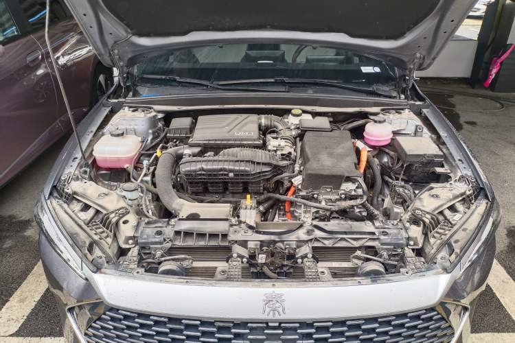 Used BYD Qin PLUS 2024 HONOR Edition DM-i 55KM Leading Model Engine Bay