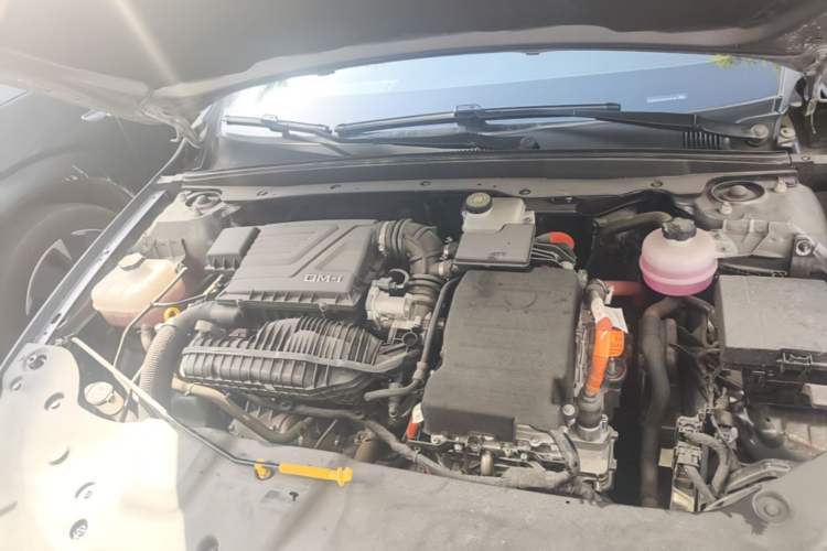Used BYD Qin PLUS 2024 HONOR Edition DM-i 55KM Leading Model Engine Bay