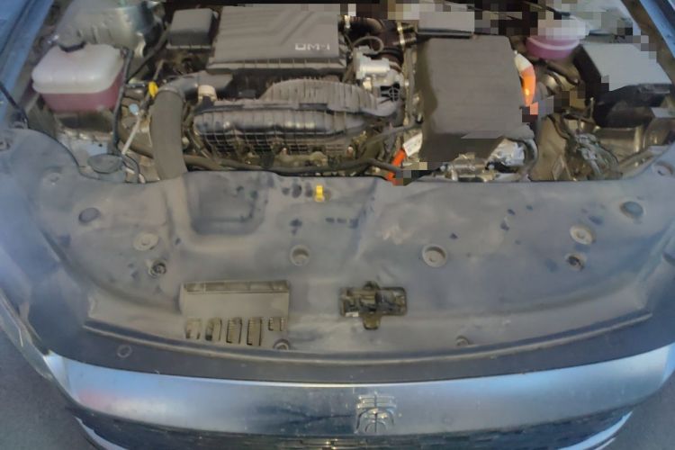 Used BYD Qin PLUS 2024 HONOR Edition DM-i 55KM Leading Model Engine Bay