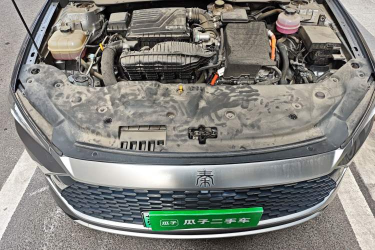 Used BYD Qin PLUS 2024 HONOR Edition DM-i 55KM Leading Model Engine Bay