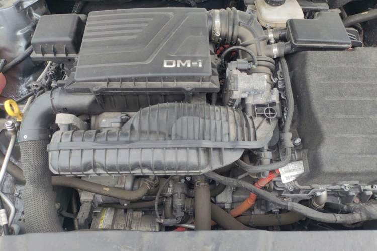Used BYD Qin PLUS 2024 HONOR Edition DM-i 55KM Leading Model Engine Bay