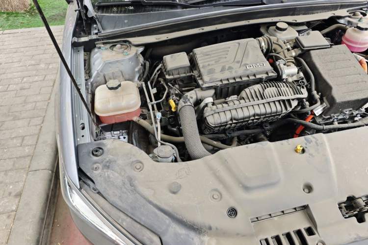 Used BYD Qin PLUS 2024 HONOR Edition DM-i 55KM Leading Model Engine Bay Right