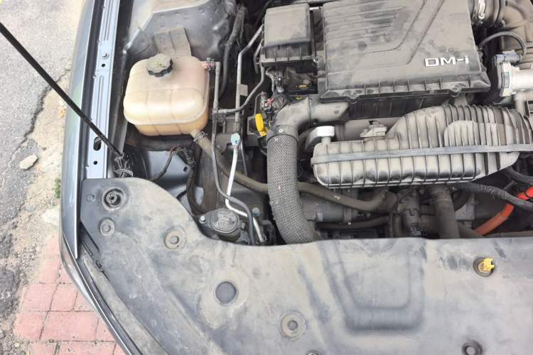 Used BYD Qin PLUS 2024 HONOR Edition DM-i 55KM Leading Model Engine Bay Right