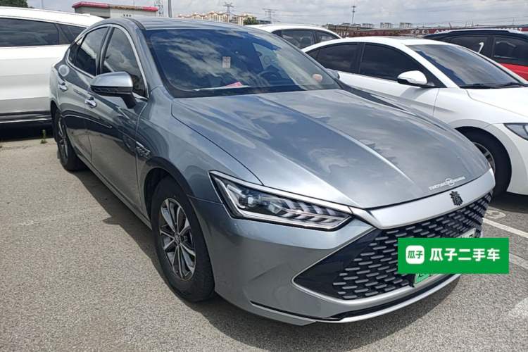 Used BYD Qin PLUS 2024 HONOR Edition DM-i 55KM Leading Model Front Right 45 Deg