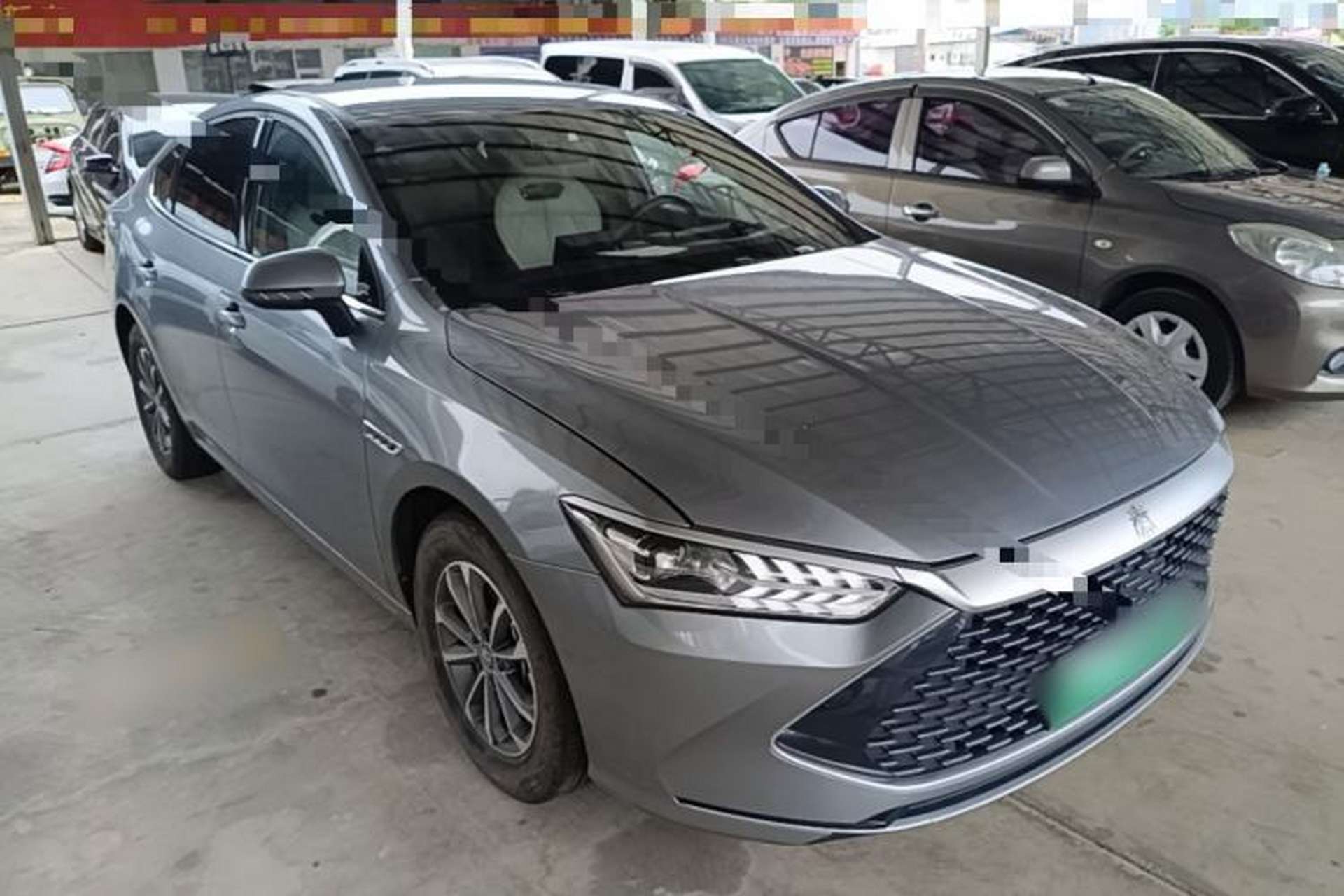 Used BYD Qin PLUS 2024 HONOR Edition DM-i 55KM Leading Model Front Right 45 Deg