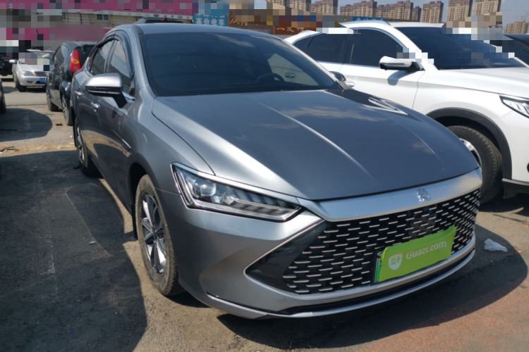 Used BYD Qin PLUS 2024 HONOR Edition DM-i 55KM Leading Model Front Right 45 Deg
