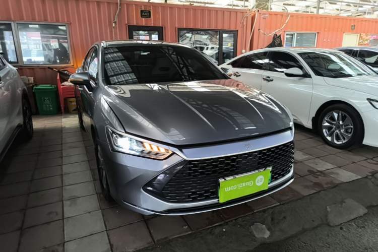 Used BYD Qin PLUS 2024 HONOR Edition DM-i 55KM Leading Model Front Right 45 Deg