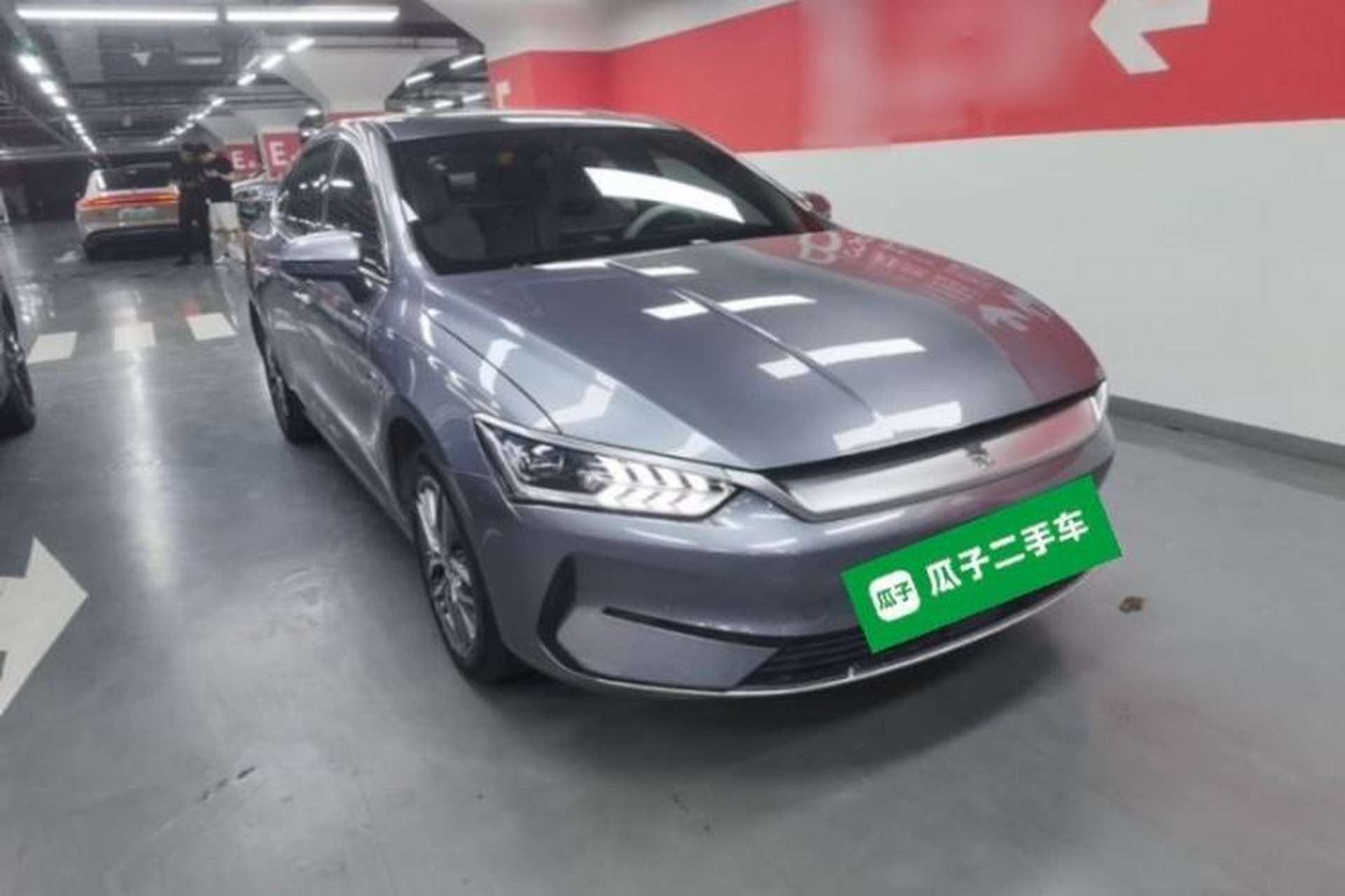 Used BYD Qin PLUS 2024 Honor Edition EV 510KM Beyond Model Front Right 45 Deg
