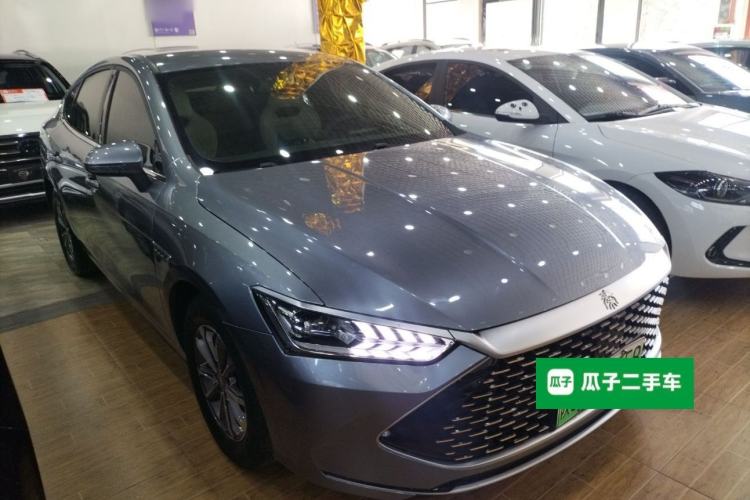 Used BYD Qin PLUS 2024 HONOR Edition DM-i 55KM Leading Model Front Right 45 Deg