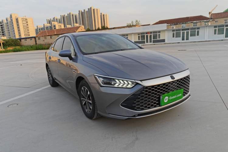 Used BYD Qin PLUS 2024 HONOR Edition DM-i 55KM Leading Model Front Right 45 Deg