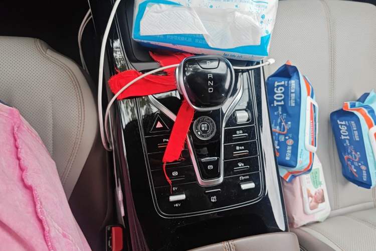 Used BYD Qin PLUS 2024 HONOR Edition DM-i 55KM Leading Model Gear Lever
